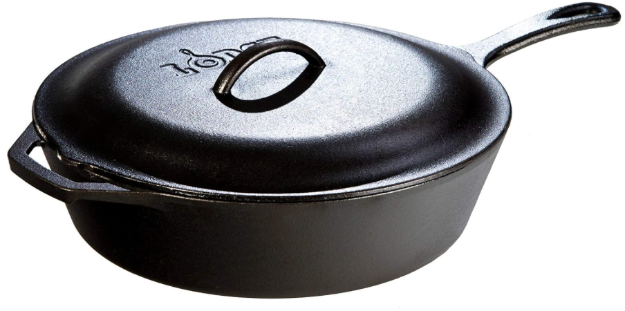 Cast Iron Deep Skillet