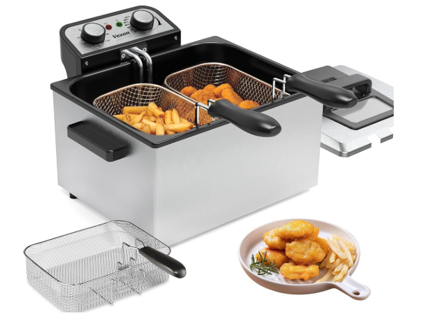 Large Electric Deep Fryer